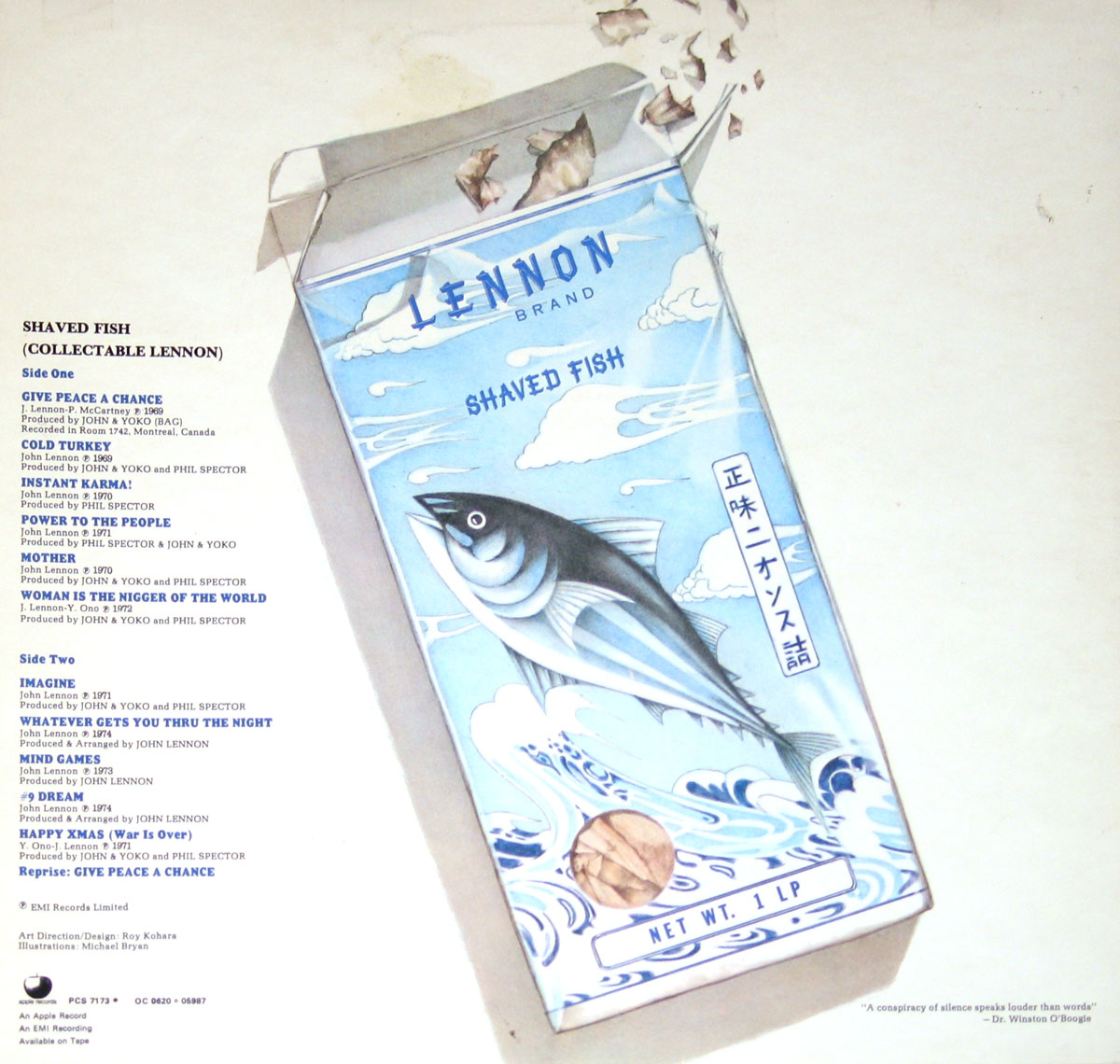 High Resolution Photos of john lennon plastic ono band shaved fish 